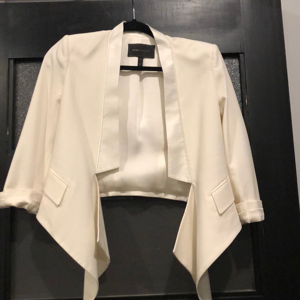Cream blazer